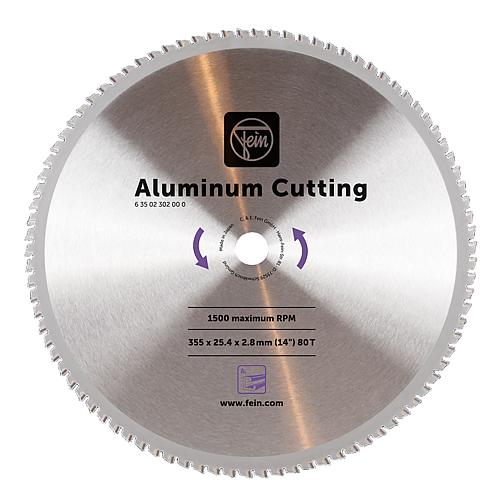 Lame de scie circulaire Fein® 80Z pour aluminium, Ø 355 mm