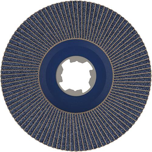 Disque abrasif à lamelles BOSCH coude avec insert X-Lock diam. 125mm K120