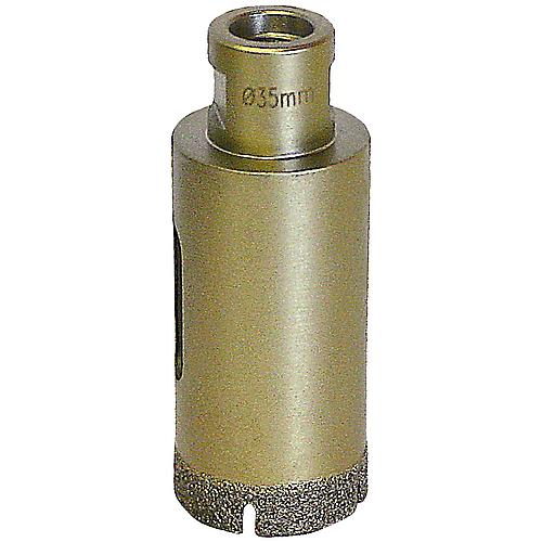 Foret à carrelage EIBENSTOCK pour perceuse carrelage 80 096 70 Ø 35mm, longueur 35mm