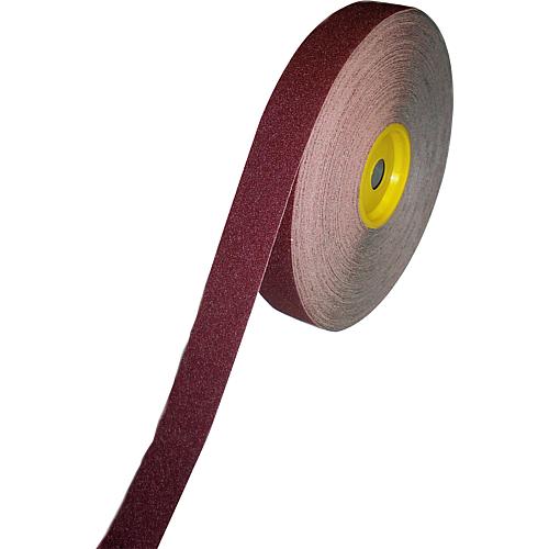 Tissu abrasif au coridon 40mm/50m Granule A80 1 rouleau;