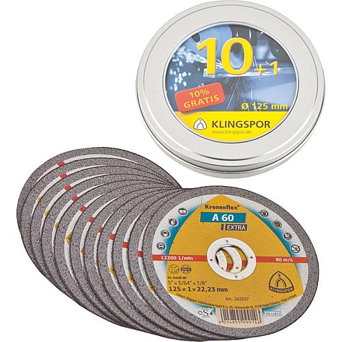 Disque de tronçonnage Kronenflex®, A 60 EXTRA, droits pour inox, métal Standard 1