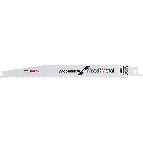 Lames de scie sabre BOSCH S3456XF, L=200mm, 5 pieces, pour bois et metal