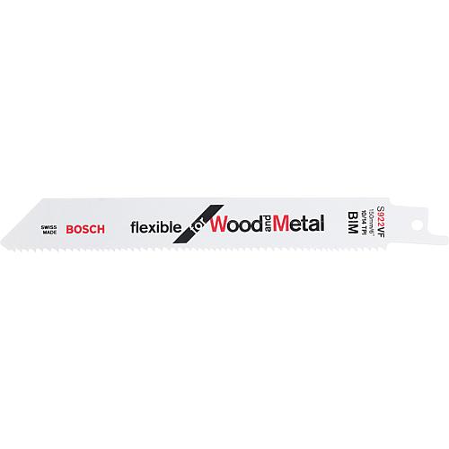 Lames de scie sabre avec manche universel S922VF pour bois avec métal Standard 2
