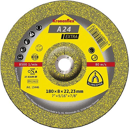 Meule à ébarber A 24 EXTRA, Contre-coudé Standard 1