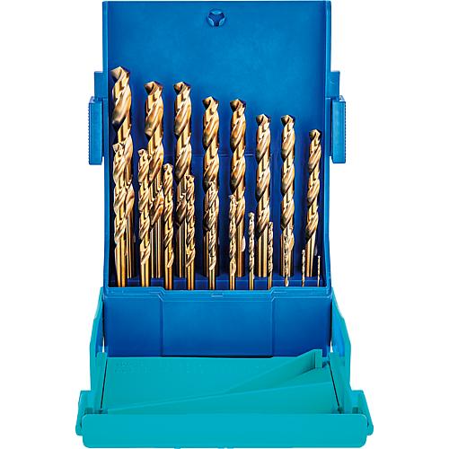 Jeu de forets en acier inox HSS-CO DIN 388 RN, 19 pièces Standard 1