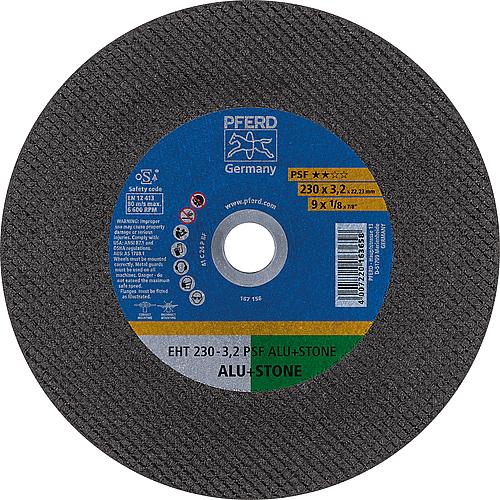 Disque de découpage PFERD Ø 230 x 3,2 x 22,23mm, droit pour alu, pierre, beton, carrelage