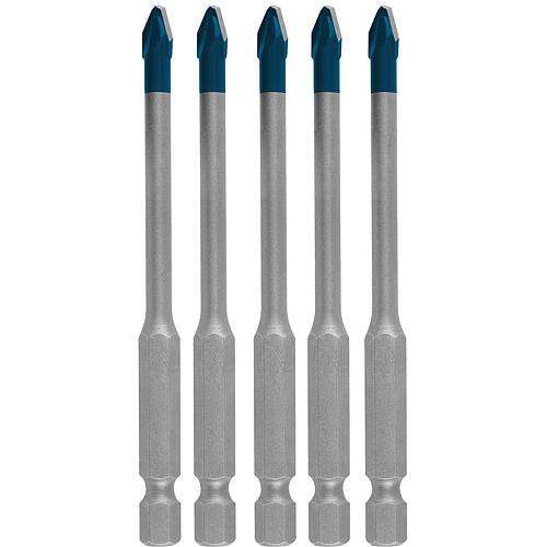 Jeu de forets pour carrelage EXPERT, 5 pièces Standard 1