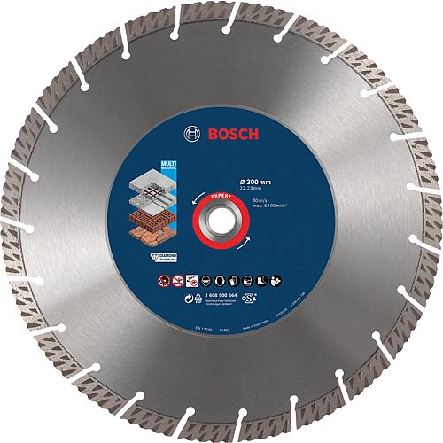 Disque de découpe diamanté EXPERT pour béton, béton armé, béton cellulaire, maçonnerie, tuiles, découpe à sec Standard 4