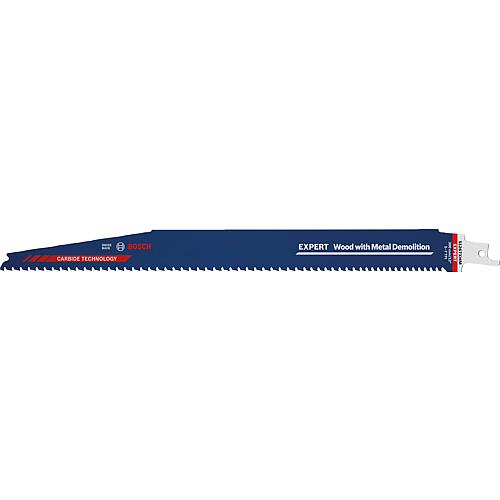 Lame de scie sabre S1267XHM pour bois avec métal, TECHNOLOGIE CARBURE Standard 1