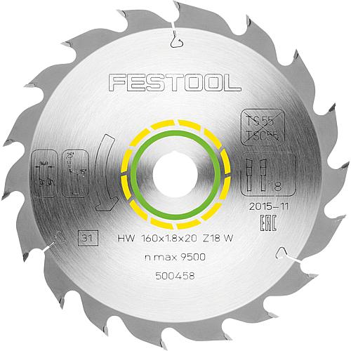 Lame de scie circulaire pour matériaux en bois, panneaux de constructions, plastique tendre Standard 1