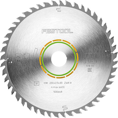 Lame de scie circulaire pour tous les matériaux dérivés du bois, plaques revêtues, MDF Standard 3