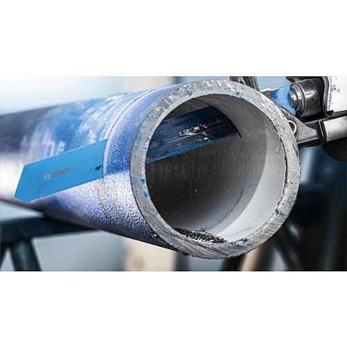 Lames de scie sabre EXPERT S1750RD pour tubes en acier moulé Anwendung 1