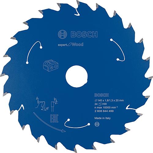 Lame de scie circulaire pour bois tendre et dur, panneaux d’agglomérés, contreplaqués, panneaux plastifiés, panneaux de fibres Standard 1