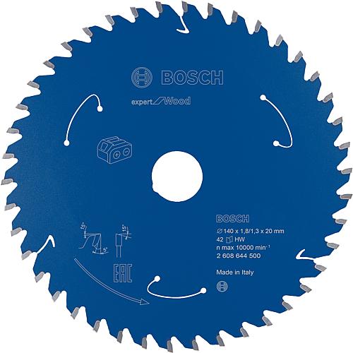 Lame de scie circulaire pour bois tendre et dur, panneaux d’agglomérés, contreplaqués, panneaux plastifiés, panneaux de fibres Standard 2
