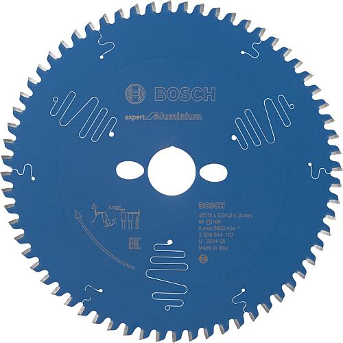 Lame de scie circulaire pour aluminium, métaux non ferreux, panneaux plastifiés, plastique, bois dur, bois massif, panneaux d’agglomérés, contreplaqué, panneaux de fibres Standard 1