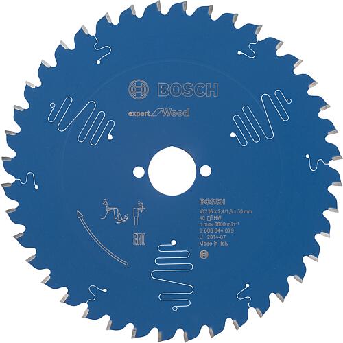Lame de scie circulaire pour bois tendre et dur, panneaux d’agglomérés, contreplaqués, panneaux plastifiés, panneaux de fibres Standard 1