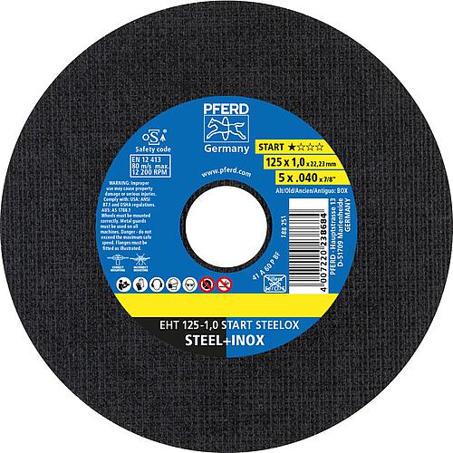 Disque à tronçonner EHT, droit Standard 1
