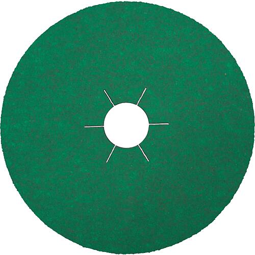 Disques fibre Klingspor CS570, 125 x 22 mm, grain 100, trou d'étoile