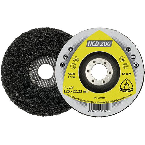 Disque de nettoyage NCD 200, droit Standard 1