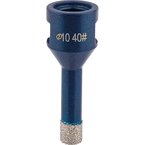 Couronne de perçage à sec pour carrelage Soldia Ø 10 mm, filetage M14