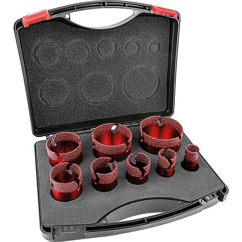 Jeu de forets à carrelage, 8 pièces Standard 1