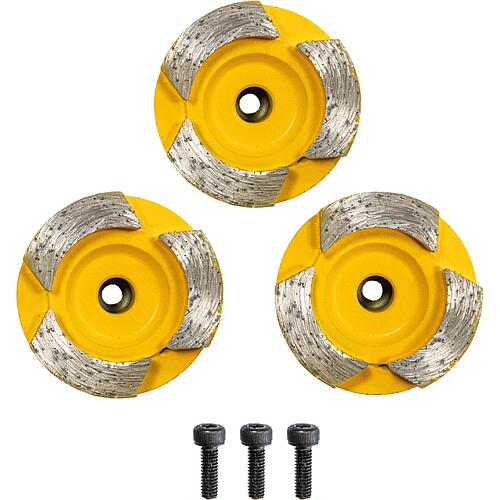 Disques diamantés ø 44 mm pour ponceuse à béton (80 234 35) Anwendung 1