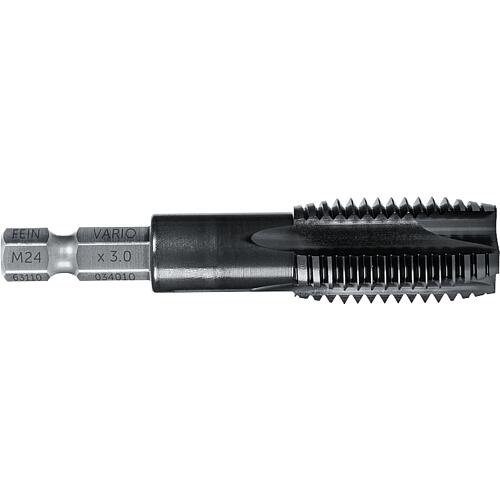 Taraud Fein, M24 x 3,0 mm, avec queue d'embout VARIO
