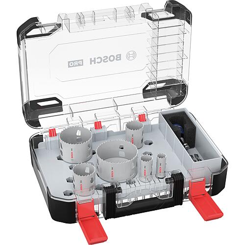 Kit de scie cloche BOSCH PRO PC Plus, 9 pièces, ø 19/25/38/44/68/83 Standard 1