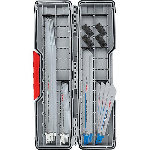 Kit de lames de scie sabre BOSCH PRO pour la coupe dans le métal et le bois, 16 pièces Standard 1