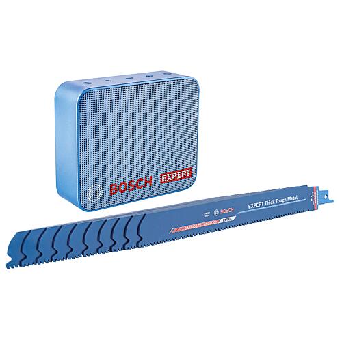 Kit promotionnel Lames de scie sabre BOSCH Expert S1155CHC pour métal avec Enceinte JBL Standard