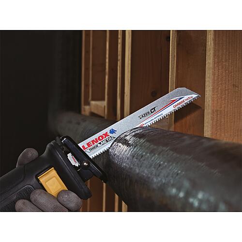 Lames de scie sabre Lenox LAZER CT™ longueur 229 mm, 8 TPI, Cond. = 1 Pièce Anwendung 1