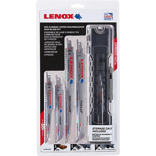 Kit de lames de scie sabre Lenox, 5 pièces pour les coupes dans le bois et le métal Anwendung 1