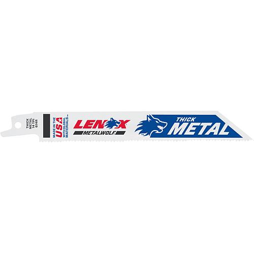 Lames de scie sabre Lenox METALWOLF™ WAVE EDGE™, longueur 152 mm, 14 TPI, Cond. = 5 pièces Standard 1
