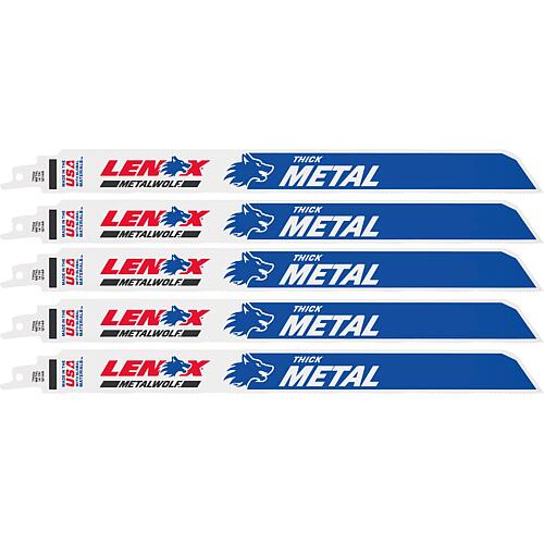 Lames de scie sabre Lenox METALWOLF™ WAVE EDGE™, longueur 305 mm, 14 TPI, Cond. 5 = pièces Anwendung 3