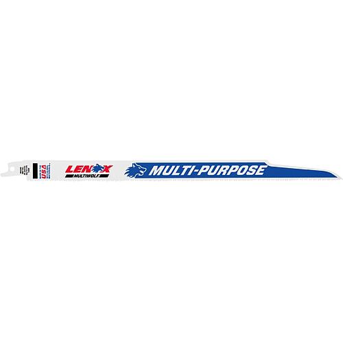 Lames de scie sabre Lenox MULTIWOLF™ WAVE EDGE™, longueur 305 mm, 10/14 TPI, Cond. 5 = pièces Standard 1