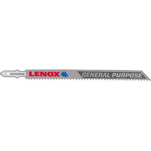 Lames de scie sauteuse Lenox GENERAL PURPOSE™, longueur 133,4 mm, 10 TPI, Pièce = 5 Standard 1