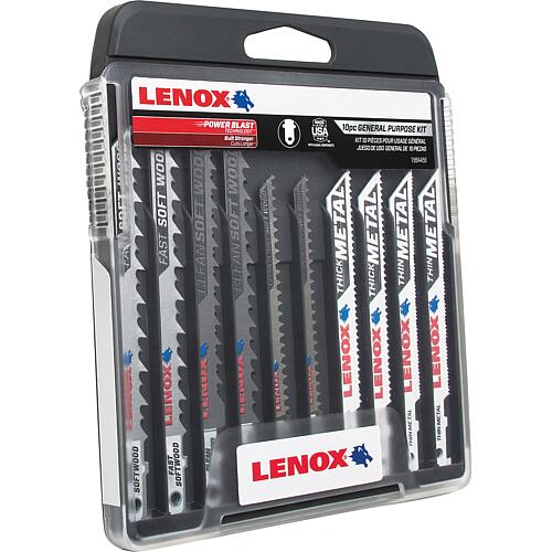 Kit de lames de scie sauteuse Lenox, 10 pièces pour les coupes dans le bois et le métal Anwendung 1