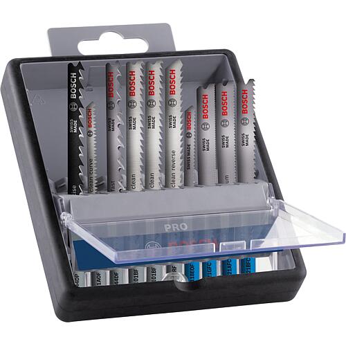 Kit de lames de scie sauteuse BOSCH PRO Bois et métal 10 pièces Standard 1