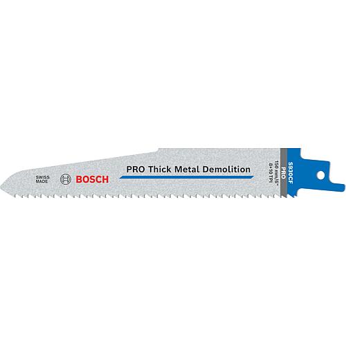 Lames de scie sabre BOSCH PRO S930CF, pas de denture 2,5 + 3,2 x 150 mm, Cond. 5 Pièces Standard 1