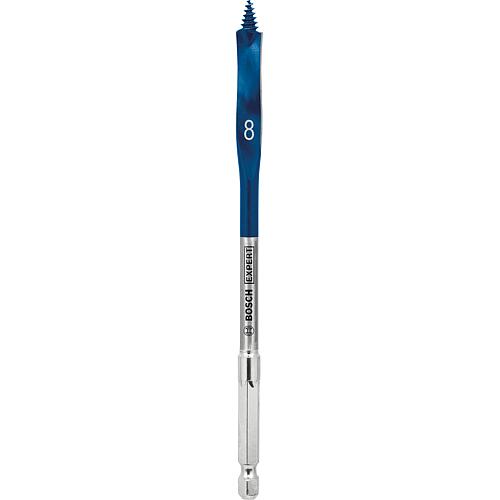Foret à fraiser plat BOSCH EXPERT SELFCUT Speed Ø 8,0 x 152 mm avec prise hexagonale 1/4"