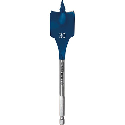 Foret à fraiser plat BOSCH EXPERT SELFCUT Speed Ø 30,0 x 152 mm avec prise hexagonale 1/4"