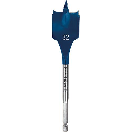 Foret à fraiser plat BOSCH EXPERT SELFCUT Speed Ø 32,0 x 152 mm avec prise hexagonale 1/4"