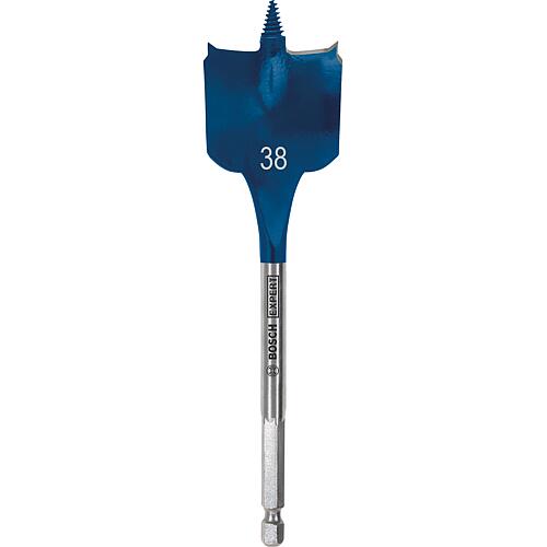 Foret à fraiser plat BOSCH EXPERT SELFCUT Speed Ø 38,0 x 152 mm avec prise hexagonale 1/4"