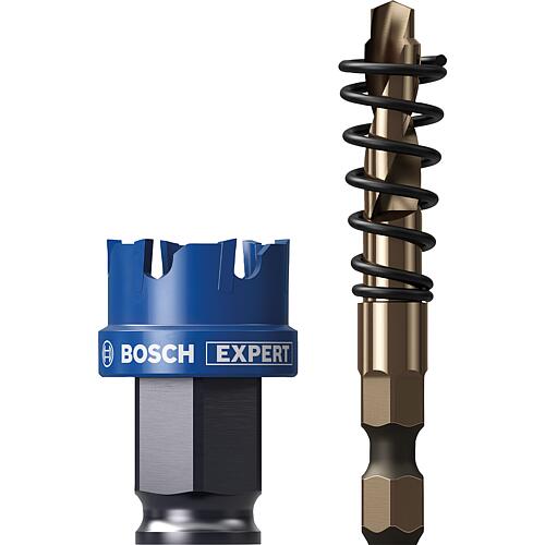 Scie cloche BOSCH EXPERT Carbide SheetMetal, avec logement PowerChange Plus Ø 25 mm, longueur utile 5 mm