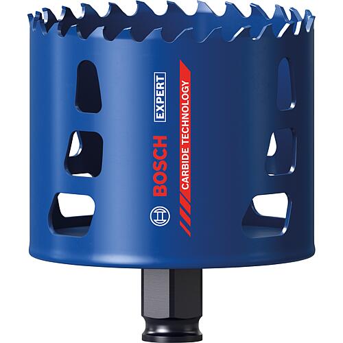 Scie cloche BOSCH EXPERT Multi Material, avec logement PowerChange Plus Ø 76 mm, longueur utile 60 mm