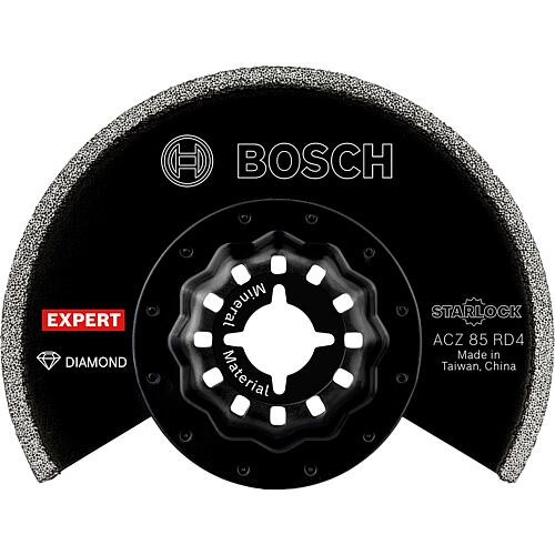 Segmentsägeblatt BOSCH EXPERT Grout Segment Blade ACZ85RD4 Ø 85 mm Körnung 40, Starlock Standard 1