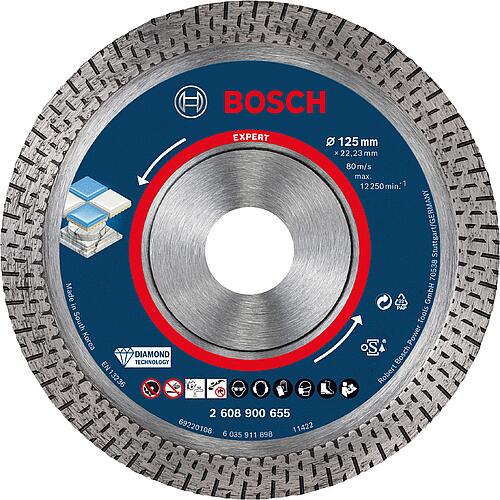Disque à tronçonner diamanté EXPERT HardCeramic 
76 mm, 22,23 mm, 1,9 mm Standard 1