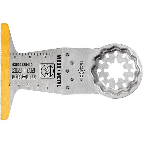 Sägeblatt FEIN E-CUT Long-Life Titan 50 x 65 mm mit STARLOCK®, VPE = 1 Stück Standard 1