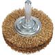 Brosses rondes, ø 6 mm Tige, fil de laiton Standard 1