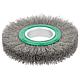 Brosses rondes avec alésage, fil en acier inoxydable Standard 1